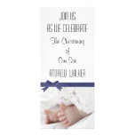 Personalisierte Taufeinladung für Baby-Jungen