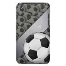 Personalisierter Footbal Fußballipod-Touchfall Barely There iPod Cover