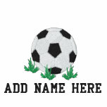 Personalisierter Name gesticktes Fußball T-Shirt