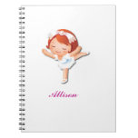 Personalisiertes Tanz-Geschenk-Notizbuch