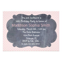 Personalized Sweet 16 Birthday Invitations einladungen