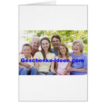 Persönliches Geschenk Karte