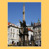 Pest-Spalte der Dreifaltigkeit-Postkarte postkarten