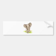 Petit éléphant adhésifs pour voiture