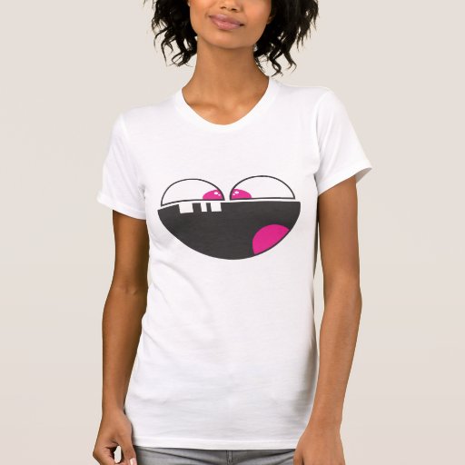 Petit tee - shirt de lapin de visage souriant déme t-shirts