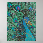 Pfau Posterdruck