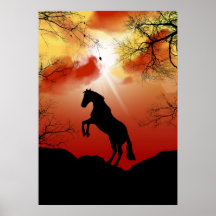 Pferd Poster