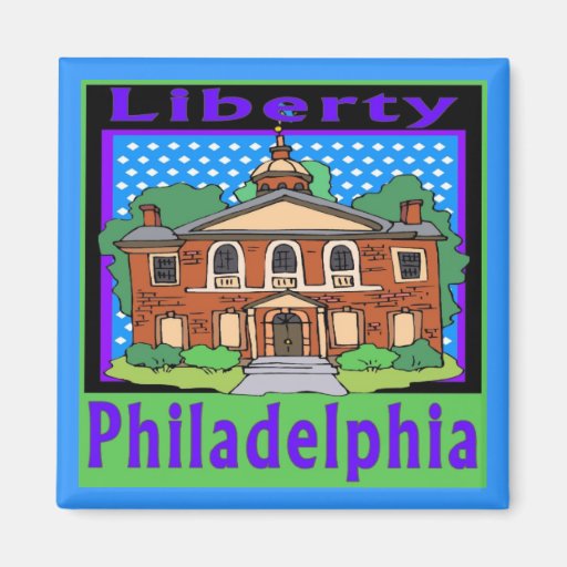 Philadelphia-Freiheit Kühlschrankmagnete