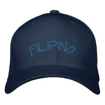 Philippin - broderie casquette de baseball