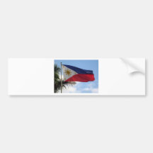 Philippines Flag.jpg Adhésif Pour Voiture