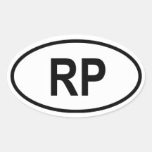 Philippines "RP " Adhésifs