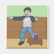 Phill Anime-Kunstgaleriecharakter Magnets