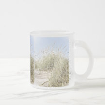 Photo de roseau des sables du lac Michigan Mugs À Café