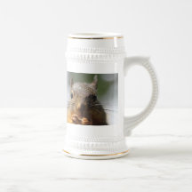 Photo de sourire d'écureuil mignon mugs