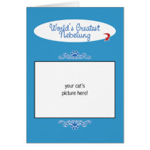 Photo faite sur commande ! Mondes plus grand Nebel Carte De Vœux