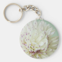 Photographie en pastel molle de fleur porte-clés