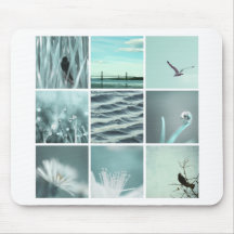 photographie Mousepad de nature de l'aqua 3x3 Tapis De Souris
