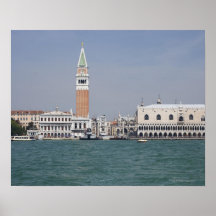 Piazza San Marco Venise Italie Affiche