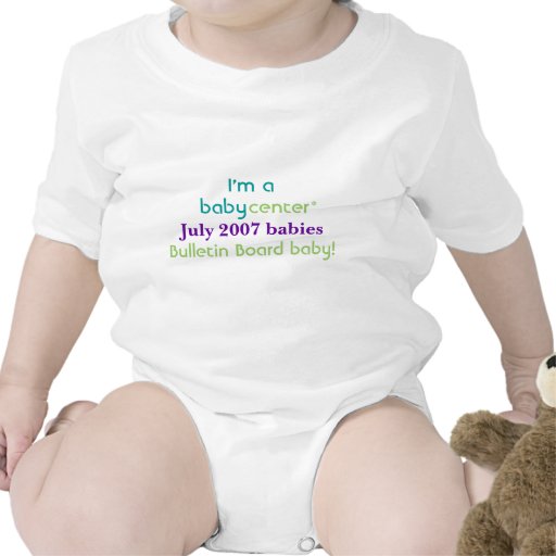 Pièce en t personnalisable de bébés de BBC 0707 T-shirts