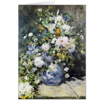 Pierre-Auguste Renoir Vase Blumen