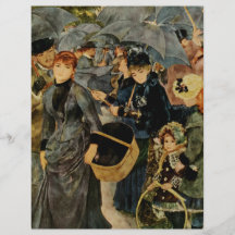Pierre-Auguste Renoirs die Regenschirme (1883) Flyer