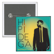 Pin d'art d'album de Hipi Dega Pin's Avec Agrafe
