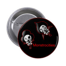Pin de lutin de pelle et de club badge