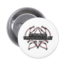 Pin d'humour de perforations et de conservateurs pin's