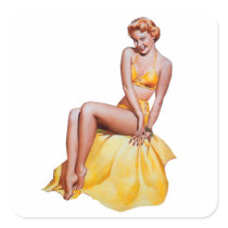 Pin herauf Mädchen