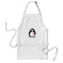 Pingouin de cancer du sein tabliers