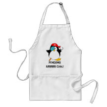 Pingouin frais de pirate tabliers