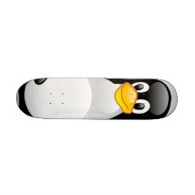Pingouin Plateau De Planche À Roulettes