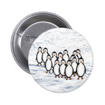 Pinguine Anstecknadelbutton