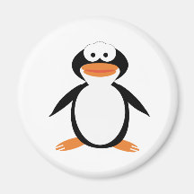 Pingüino. Iman De Frigorífico