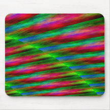 Pink Green Blue Color Splashes Mousepad