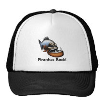 Piranhas-Felsen! Retrokappe