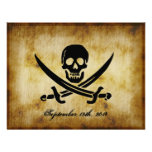 Piraten-Hochzeits-Einladung