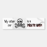 Piraten-Schiffs-Autoaufkleber