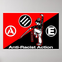 Plakat Anti-rassist Aktion 5