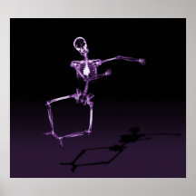 PLAKAT - RÖNTGENSTRAHL-SKELETON FREUDE-SPRUNGS-SCH