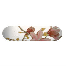 Planche à roulettes asiatique d'été