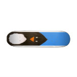 Planche à roulettes de pingouin
