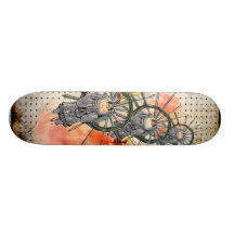 Planche à roulettes sans tête de prêtre