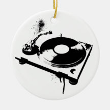 Plaque tournante du DJ Décoration De Noël