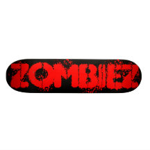 PLATE-FORME DE LOGO DE ZOMBIEZ PLANCHES À ROULETTES CUSTOMISÉES