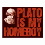 Platon est mon Homeboy cartes postales