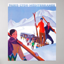 PLM förderndes Bahnplakat