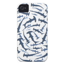 plongée à l'air de requin de poisson-marteau de ha coque iPhone 4