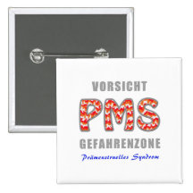 PMS - Prämenstruelles Syndrom Button