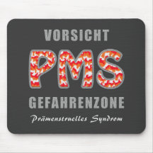 PMS - Prämenstruelles Syndrom Mousepads